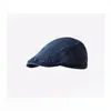 Gorra de mezclilla para mujer estilo Zhang Yaqi, nuevo gorro boina de otoño 2026, gorra de visera estilo vintage