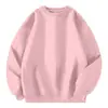 Moletom de Algodão Pesado 360g Primavera e Outono Novo Casal Esportes e Lazer ao Ar Livre e Interno Gola Redonda Camiseta de Manga Longa Base