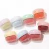 Plástico Transparente Mascarilla Labial Crema Brillo de Labios Transparente Tarro de Crema para Ojos Loción Crema para Ojos Procesamiento Popular Muestra Personalizada
