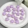 Coração Ondulado Colorido em Forma de Lua Fria Acrílico Galvanizado Com Furo Passante Furo Reto Acessórios para Corrente de Celular DIY Componentes de Pulseira