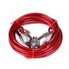 Montón de Perros Suministros para Mascotas Cable de Acero Cuerda Fija para Mascotas Cuerda para Perros Cadena para Perros Cable de Acero Grueso para Montón de Perros Clavo Fijo para Suelo