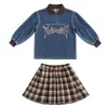 Atuendo para la ceremonia de apertura del día deportivo de primaria, uniformes de clase de kínder, disfraces de actuación, atuendos del equipo de porristas infantiles y disfraces para actuaciones grupales