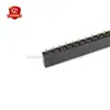 Passo 2,54MM fileira única plug reto header fêmea 1*3P/4/5/6/7/8/10/16-40P