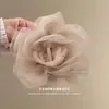 Pinza para el pelo de flor de malla para primavera y verano para mujer, Clip tiburón pequeño de estilo nuevo de alta gama 2026, Pasador, Accesorio para el cabello