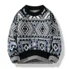 Generación transfronteriza 2336-53-suéter de cuello redondo nuevo para otoño e invierno suéter casual juvenil