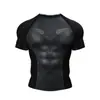 Rashguard Cody Lundin para Hombre de MMA Jiu-Jitsu Brasileño Deportivo Ropa Deportiva Alta Elasticidad Impresión 3D
