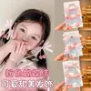 Ligas para el Cabello de Niña a Cuadros con Lazo, Diademas de Cereza para Niños, Cuerdas Elásticas para el Cabello que No Dañan el Cabello, Accesorios para el Cabello