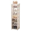Zapatero para el Hogar Puerta Almacenamiento de Zapatos Zapatero Simple Dormitorio Armario de Zapatos Artefacto de Almacenamiento Hogar Nuevo 2024 Explosiones