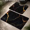 Tapetes de piso em mármore estilo luxo, tapetes de piso de terra de diatomáceas, tapetes de piso para banheiro, capachos e tapetes absorventes para banheiro