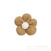 Primavera y verano nuevo tejido de seda brillante cinco piezas flor de algodón broche diy ropa bolso accesorios floret tocado