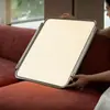 Luz de Techo para Sala de Estar Bauhaus Techo Estrellado Foco Luz Principal Sin Costuras Ultradelgada Minimalista Protectora de Ojos Luz para Dormitorio