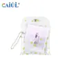 Caiyoule Compatible con Instax 3 pulgadas / Cuadrado Bolsa de Almacenamiento para Fotos Estuche de Cuero para Almacenamiento de Mini Accesorios Bolsa para Fotos