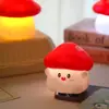 Luz de Noche de Hongo Más Vendida de Xiaohongshu, Luz de Noche Atmosférica para Mesita de Noche, Luz de Noche para Bebé y Madre, Luz de Noche de Hongo de Dibujos Animados