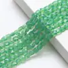 Novas contas quadradas chatas de 6MM acessórios para joias DIY acessórios para pulseira, colar, brincos de vidro colorido de jade de porcelana