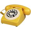 Telefone Retrô Antigo Europeu e Americano de Escritório Fixo de Mesa com Discagem por Botões de Disco Giratório Quarto de Hotel Linha Fixa E-commerce Transfronteiriço