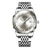 Reloj de Hombre de Gama Alta Aiyishi 2088 para Negocios y Lugar de Trabajo, Reloj de Cuarzo con Esfera Gris, Fábrica de Origen, En Stock para Venta al por Mayor y Dropshipping