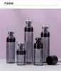 Frasco Dispenser Portátil a Vácuo para Maquiagem Hidratante, Frasco Spray Dispenser de Amostra de Skincare Portátil Tipo Pressão, Frasco Spray para Loção