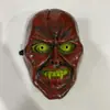 Máscara de Cabeza de Horror Nuevo Diablo Transfronteriza Máscara de Fantasma Atrezo para Performance de Asesinato en Serie y Sala de Escape Máscara de Zombi