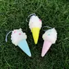 Serie de Donas Navideñas Colgante de Pastel Pequeño de Helado Navideño Decoraciones para Árbol de Navidad Regalos de Navidad