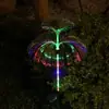 Luzes Solares para Gramado, Luzes de Jardim, Luzes Decorativas para Paisagismo de Jardim, Cordões de Luz Decorativos, Luzes de Água-Viva, Luzes Coloridas, Luzes em Formato de Água-Viva
