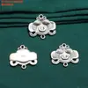 Plata de ley S925 ruyi lock colgante de seis caracteres de la verdad retro hecho viejo hecho plata negra lock barril cuentas cuentas de melón material DIY