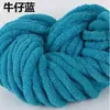 Manta de Tira de Gelo Extra Grossa de 2cm Fio Tricotado à Mão Espessura Grande Almofada de Chenille Fio para DIY Iceland Close-Fitting Fio Macio Extra Grosso