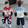 Ropa infantil de Ultraman para niños, nuevo modelo otoño 2026, conjunto de otoño infantil, sudadera genial estilo coreano para niños pequeños