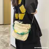 Bolso de Hombro Pequeño de Marca de Moda para Niños Deportes al Aire Libre Montañismo Bolso Cruzado para Teléfono Móvil Estilo Japonés Bolso de Hombro Casual para Viajes Diarios para Mujeres