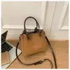 Bolsa tote de luxo leve, retrô, color block, pequena bolsa de mão para mulheres, nova coleção 2026, moda de nicho, bolsa de ombro versátil, bolsa transversal da moda