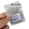 Rhinestones Explosivos de Fondo Plano para Arte de Uñas con Circonita, Mini Pequeños Rhinestones de Fondo Plano Facetados Marquise Lágrima Blancos, Decoraciones para Uñas al por Mayor