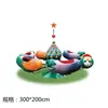 Silla giratoria exterior para niños de jardín de infantes, carrusel eléctrico grande de fibra de vidrio, camión de madera, caballo de madera, equipo de parque de atracciones
