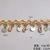 Yiwang Moda Estilo Coreano Pingente de Concha Fita de Franja Decoração de Roupa Acessórios de Renda Artesanais DIY Venda por Atacado