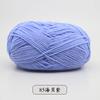 Bebé Bufanda Autotejida de Algodón Leche de 5 Hebras Hilo Mediano Grueso Ovillo Manta Crochet DIY Lana Tejido a Mano Bolsa de Material