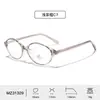 Nuevas Gafas Elegantes con Montura Ovalada para Mujer con Patillas de Pin de Propionato, Perfectas para un Look Natural, Se Pueden Adaptar con Lentes Graduadas, Gafas Bloqueadoras de Luz Azul para Hombre