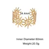 Pulseira Abertura Sol Cruzada Europeia e Americana em Aço Inoxidável com Design Personalizado em Espiral, Toque Leve de Luxo e Alto Padrão, Pulseira em Aço Titânio Banhado a Ouro