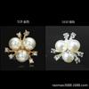 Flor de Perla de Diamantes de Imitación Corazón Margarita Kidsren DIY Hecho a Mano Accesorios para el Cabello Aleación Placa de Flores Hebilla de Diamantes Accesorios de Joyería Venta al por Mayor 519