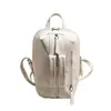 Mochila retro estilo coreano para mujer, simple y ligera, adecuada para ir al trabajo, de nicho y elegante, bolso de hombro casual multifuncional