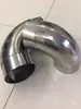 Tubo de Humo de Acero Inoxidable para Estufa de Leña Codo de Tubo de Chimenea Tubo de Humo Accesorios para Tubo de Escape de Estufa de Calefacción