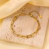 Pulsera de Acero Inoxidable Nueva Estilo Ins Versátil No se Desvanece Joyería de Mano Moda Joyería de Pulsera para Mujeres