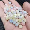 Morgan Stone Multi-Cuentas Jade Cuentas Sueltas Rosa Amarillo Azul Marino Jade Hebilla Separador Cuentas de Ábaco Accesorios para Joyería Cuentas