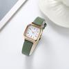 Reloj de Mujer de Moda Casual para Primavera, Versátil, con Esfera Cuadrada Pequeña, Reloj Fresco Pequeño, Reloj para Estudiante