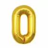 Globos de Papel de Aluminio Dorados y Plateados con Números del 0 al 9, Versión Americana de 16 pulgadas, Delgados, para Fiesta de Cumpleaños, Boda, Decoración de Escena