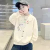 Ropa de Otoño/Invierno para Niños 2026 Nueva Sudadera con Cuello Redondo y Estampado Degradado Versátil para Niños Grandes Sudadera de Manga Larga con Cuello Redondo