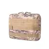Camuflagem criptografada ao ar livre à prova d'água tático cintura bolsa multifuncional salva-vidas bolsa médica molle saco acessório vendas diretas da fábrica