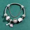 Pulseira Panjia Rosa Pulseira Gato KT Pulseira Desenho Animado Transfronteiriça Fofa Pando Hello Kitty Puxar Fábrica de Joias Atacado