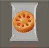 Bolsas Translúcidas Escarchadas Selladas a Máquina, Bolsas para Empaque de Productos Horneados, Bolsas para Empaque de Pasteles de Luna, Bolsas de Plástico para Pastelería de Copos de Nieve, Bolsas Autoadhesivas