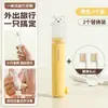 Conjunto de Escova de Dentes Dobrável de Viagem e Armazenamento de Pasta de Dentes Dois em Um, Escova de Dentes Multifuncional Portátil com Cerdas Macias, Compacto e Mais
