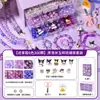 Pulsera Juguete para Jardín de Infancia Cuentas Hecho a Mano Kit de Materiales DIY Pulsera para Niña Pequeña Set de Cuentas Caja de Regalo Recuerdo