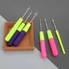 Suministrado directamente por el fabricante: Ganchillo de lengüeta para pelucas, teñido de cabello, extensiones de cabello, herramienta de tejido de pelucas y ganchillo para rastas