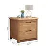 Mesita de Noche Madera Maciza Estilo Chino Moderno Tronco Almacenamiento Armario Estrecho 40 Gabinetes Dormitorio Sencillo Decoración Casa de Alquiler